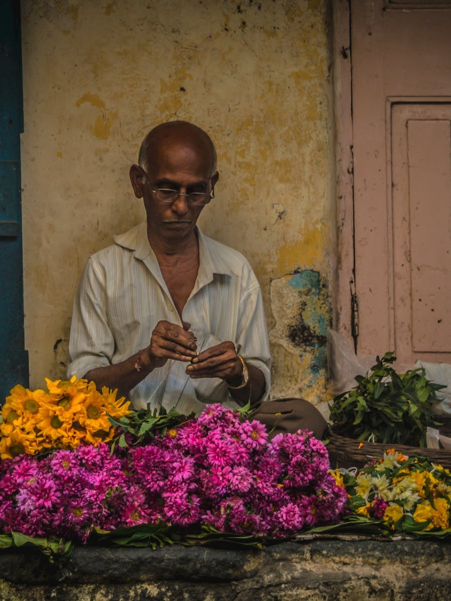 Flower Market in Dadar West